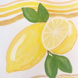 Lemons Painting / Wall Art